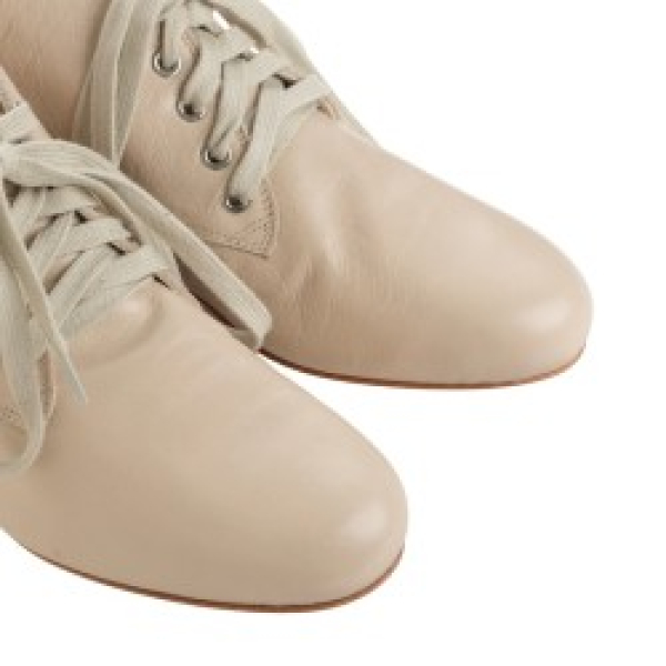 Preview: EVITA SCARPONCINO MADREPERLA HEEL 2 CM